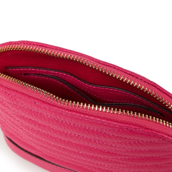 Last One!!!Fuchsia Thelma quilted pebbled-leather shoulder bag from SANDRO - Picture 5 of 15